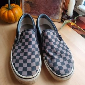 Checkered Vans